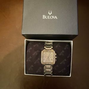 Bulova Silver Watch